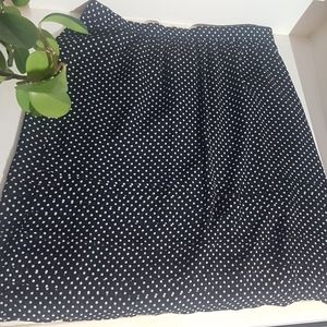 Size 16 Peter Nygard polkadot chiffon A-line skirt